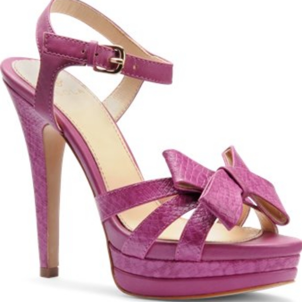 Isola Purple Platform Heels s8